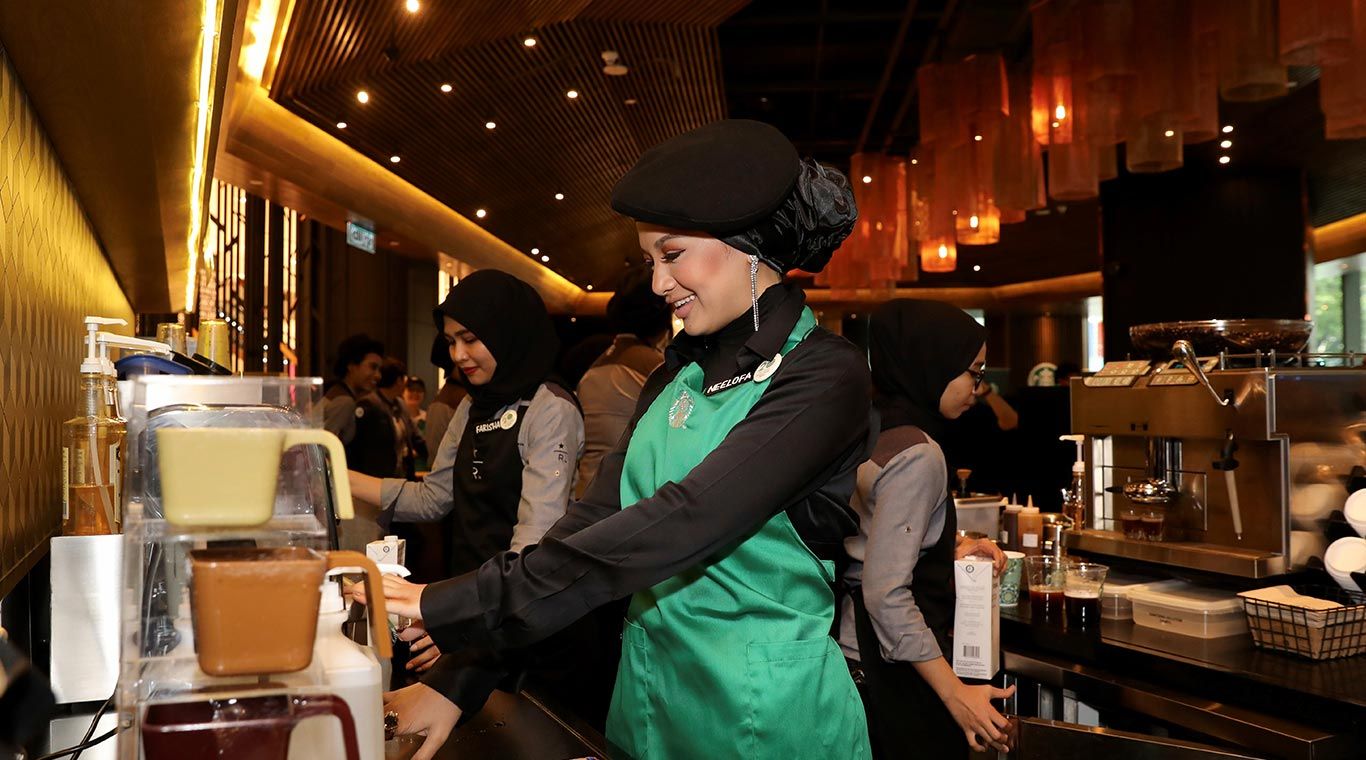 GO helps spread kindness with Starbucks and Neelofa