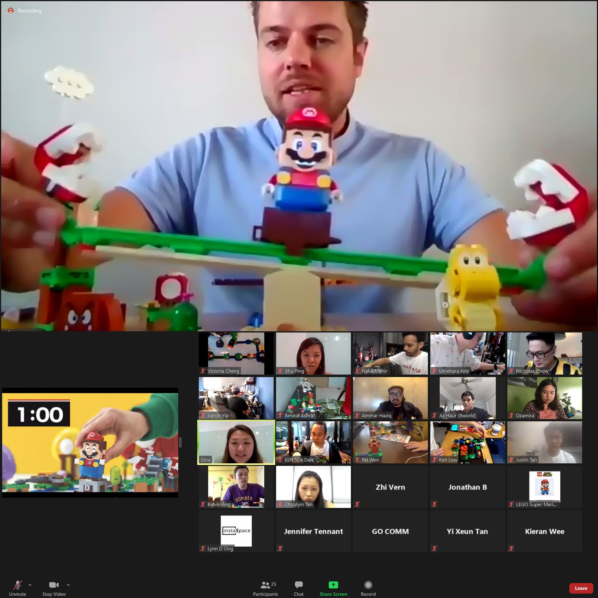 LEGO Super Mario Virtual Event