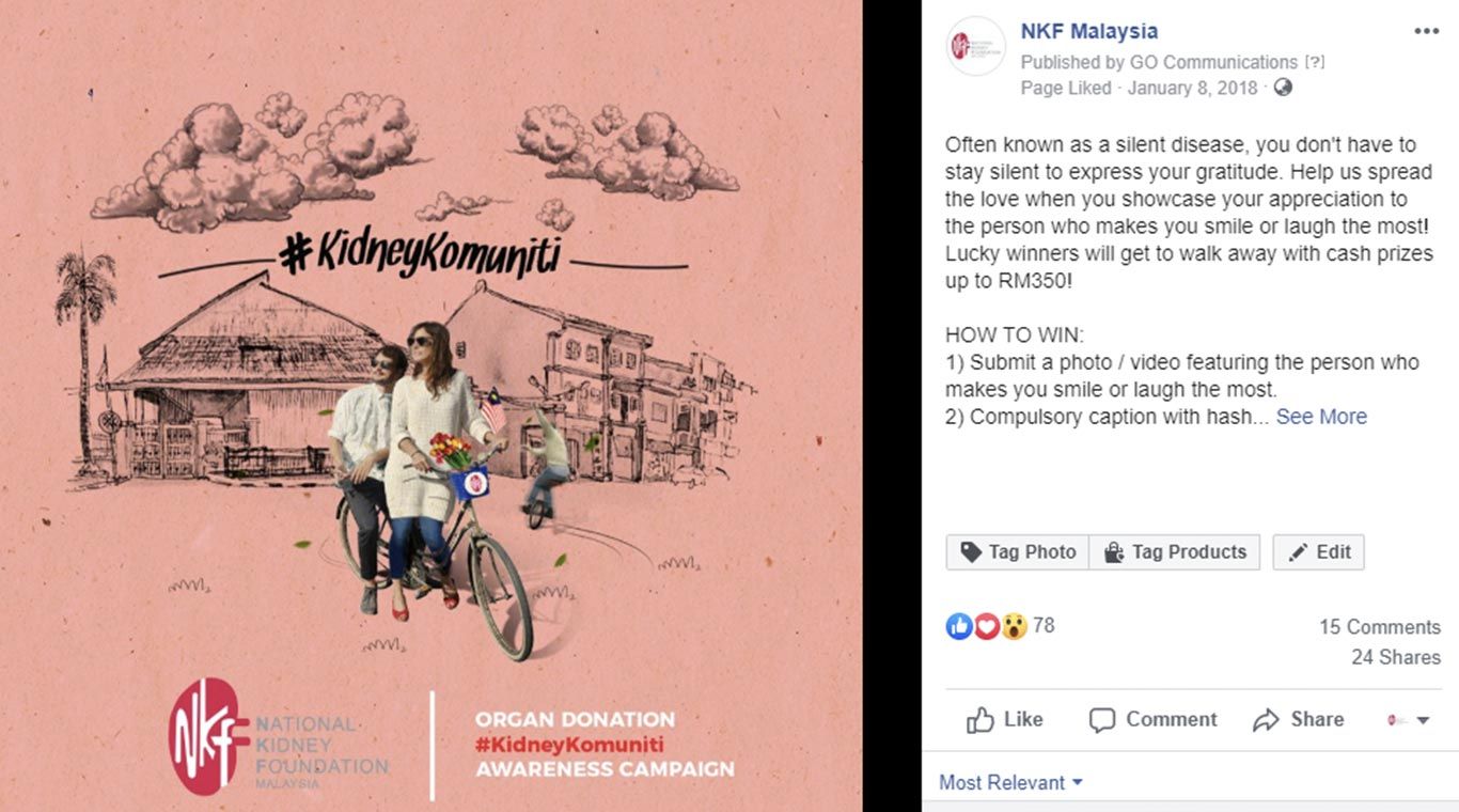 GO social media team ups its game with NKF