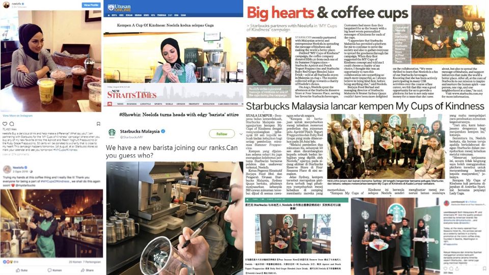 Starbucks #MY Cups of Kindness