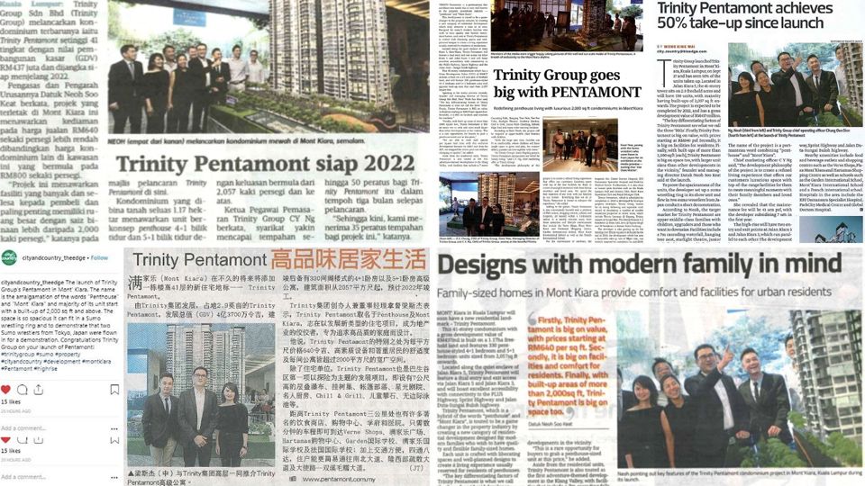 Trinity Pentamont Property Launch with Sumo Wrestlers